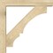 Ekena Millwork Balboa Block Rough Sawn Bracket w/ Offset Brace, Douglas Fir, 6"W x 36"D x 36"H BKT0604X36X36BOA05RDF - alternate 3